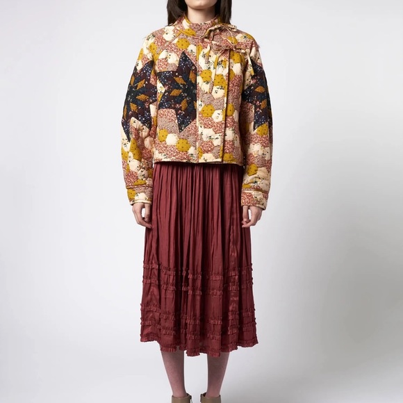 ULLA JOHNSON 🟡 Elettra Quilted Jacket - Picture 6 of 7